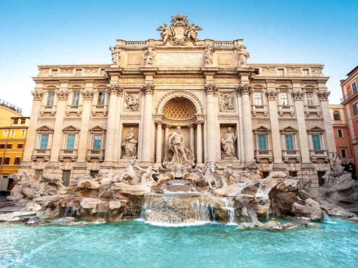 Trevi Fountain Rome Italy