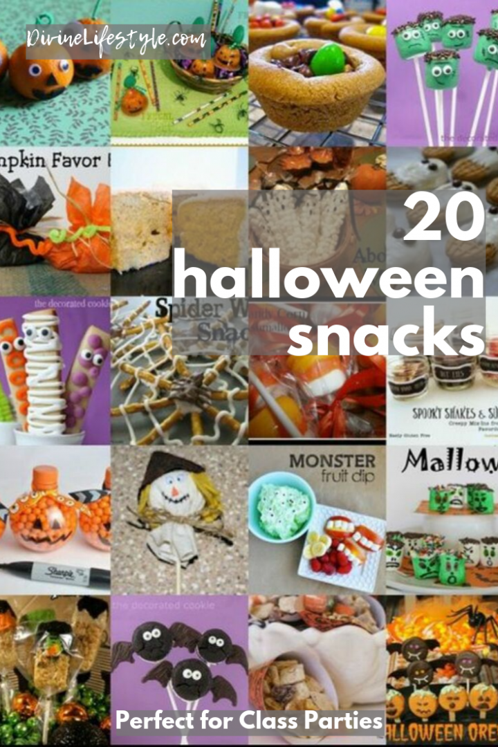 20 Halloween Snacks Perfect for Class Parties