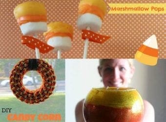 Candy Corn Sweet Treats and Crafts