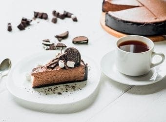 No Bake Chocolate Cheesecake with OREO Crust