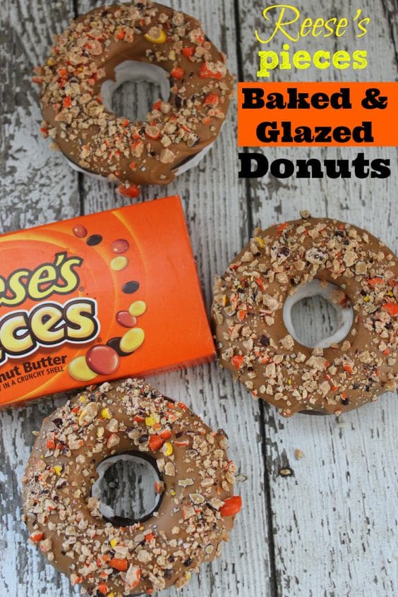 Baked and Glazed Reese's Donuts Recipe