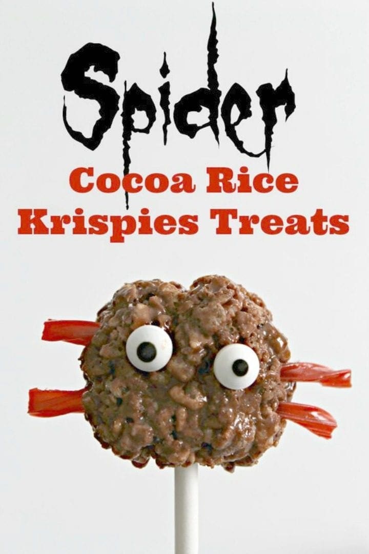 Spider Rice Krispie Treats