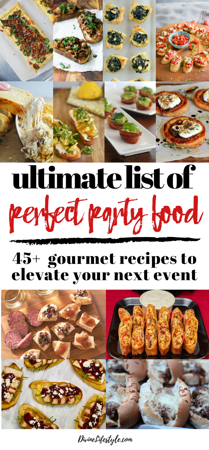 Game Day for the Gourmet - Ultimate Gourmand Appetizer List Perfect Party Food Recipes
