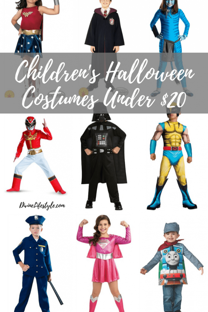 Children's Halloween Costumes Under $20