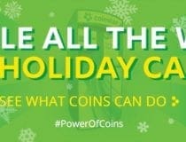 Coinstar PowerofCoins Holiday Cash