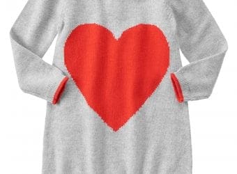 Gymboree Heart Sweater Dress – 36.95