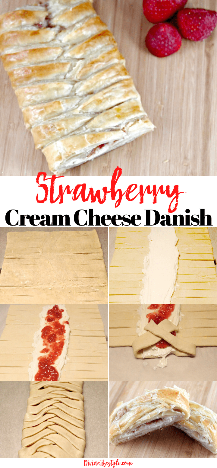 Strawberry Cream Cheese Danish