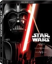 Star Wars Trilogy Episodes IV VI Blu ray DVD – 41.59