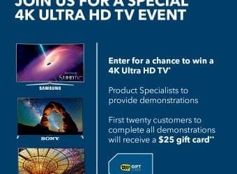 Best Buy 4K Ultra HD In Store Events
