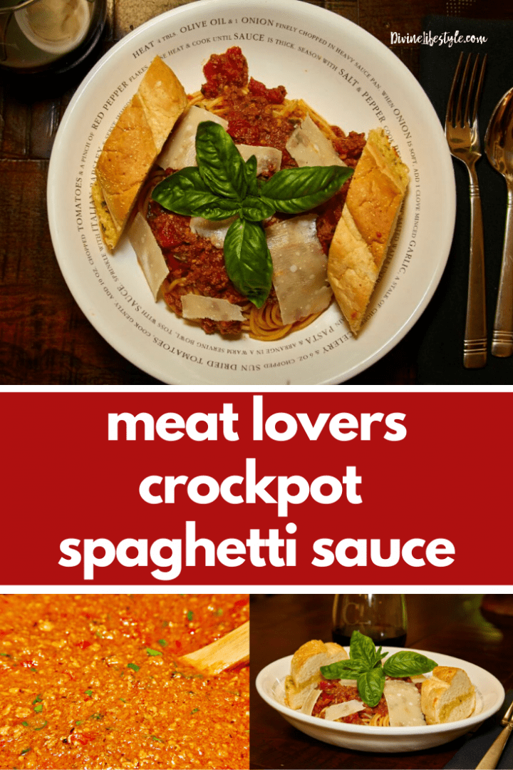 Crockpot Meat Spaghetti Sauce