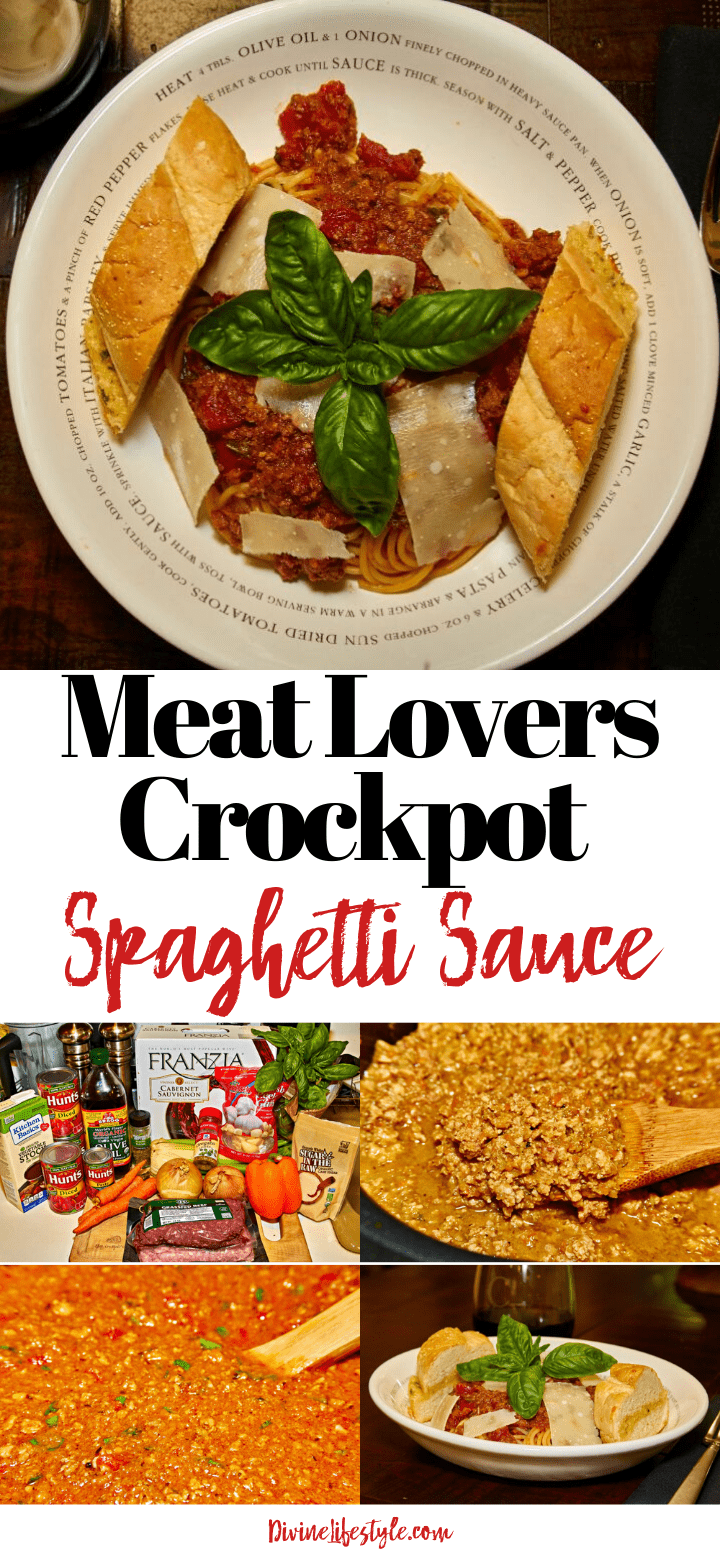 Crockpot Meat Spaghetti Sauce