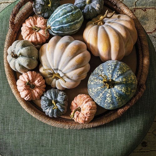Ballard Designs Faux Autumn Gourd
