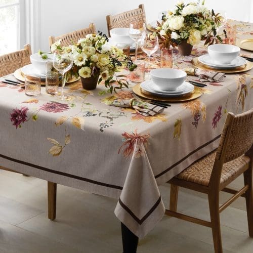 Harvest Bloom Tablecloth from Williams Sonoma