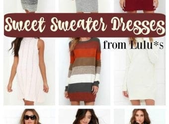 Sweet Sweater Dresses from Lulus
