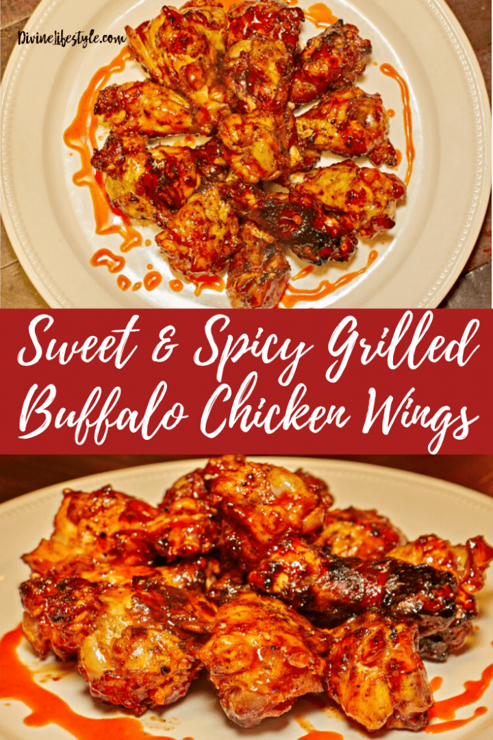Sweet & Spicy Grilled Buffalo Chicken Wings Recipe