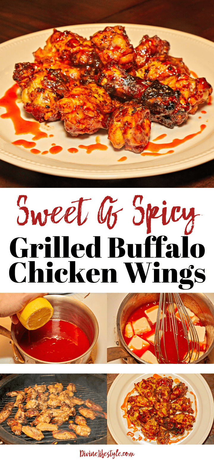 Sweet & Spicy Grilled Buffalo Chicken Wings Recipe
