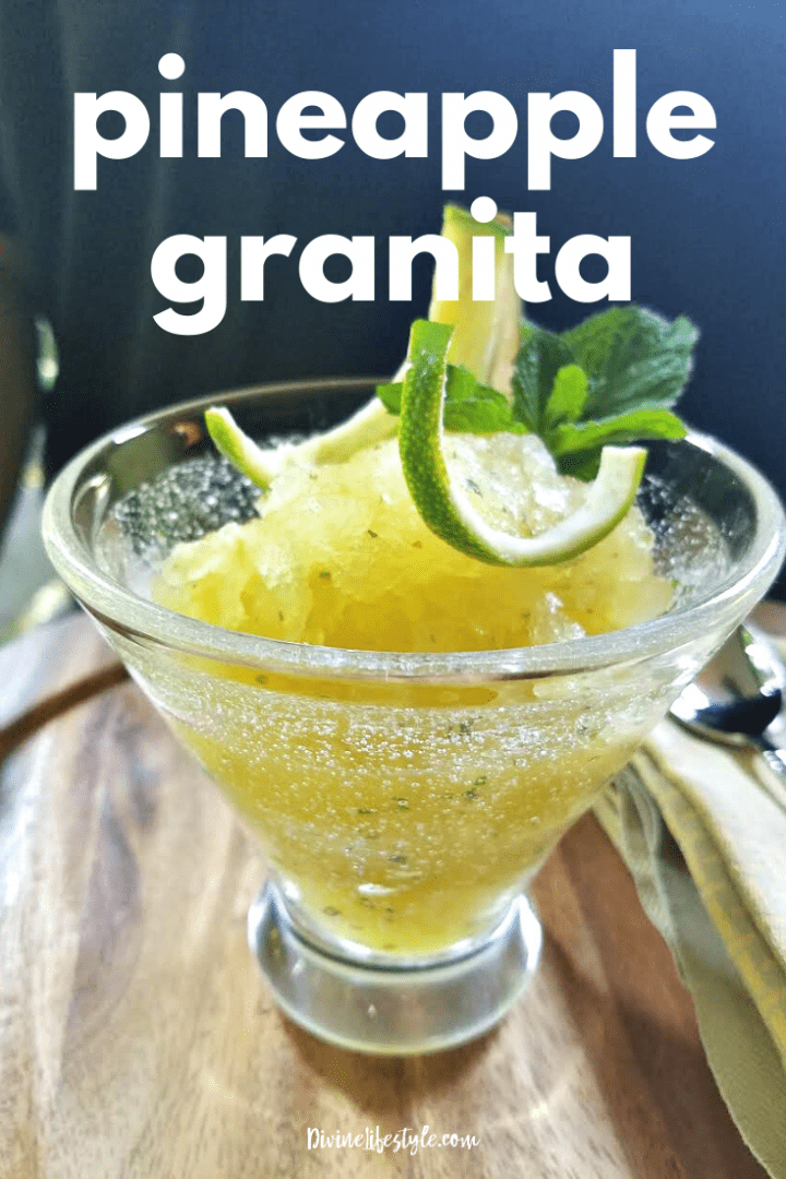 Pineapple Granita Ice Recipe