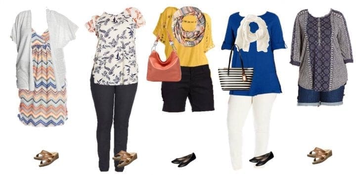 Summer Style Plus Size Fashions Mix and Match from Amazon