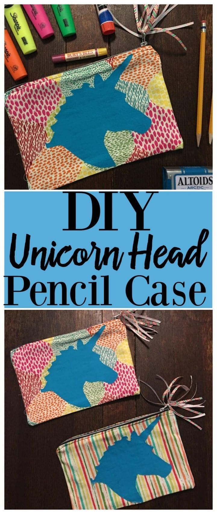 DIY Unicorn Pencil Case Waverly Inspirations