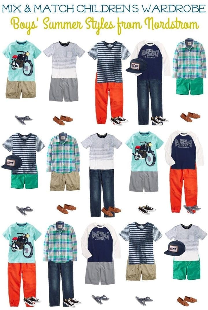 Kids' Summer Mix & Match Styles from Nordstrom Boys