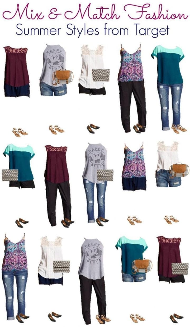Mix and Match Fashion Clearance at Target