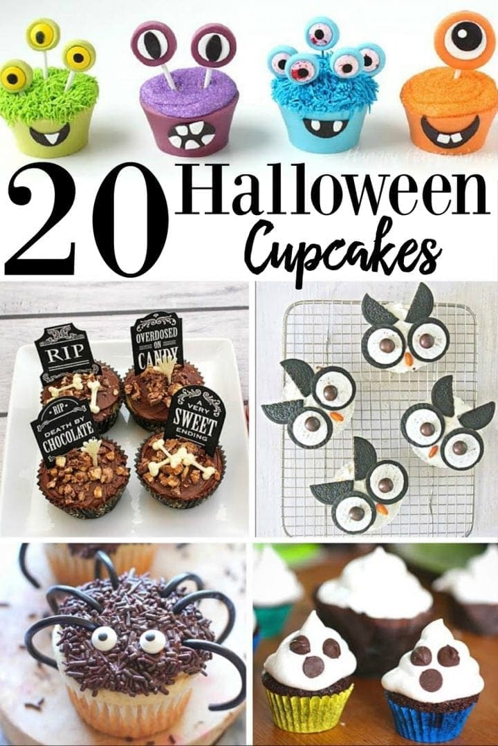 20 Halloween Cupcakes