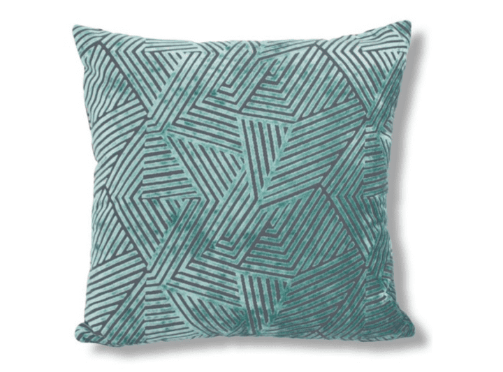 Velvet Furniture and Decor for the Home Turquoise Velvet Pillow