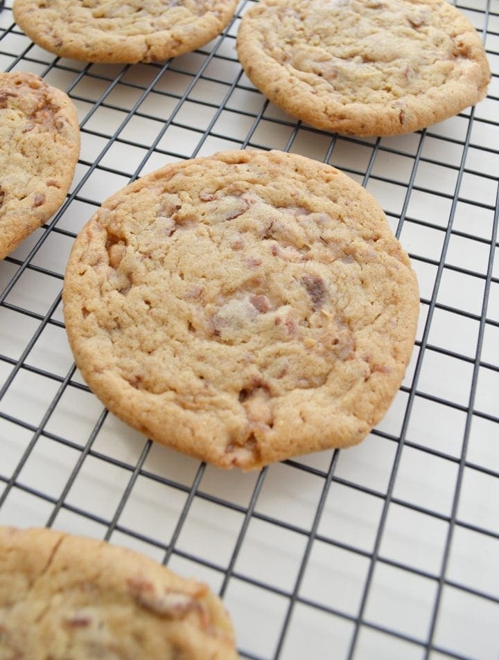 Chewy Butter Toffee Cookies Recipe