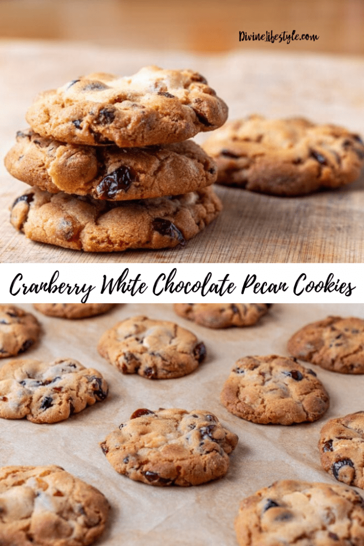 Cranberry White Chocolate Pecan Cookie Recipe