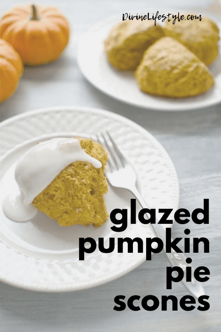 Glazed Pumpkin Spice Scones Recipe