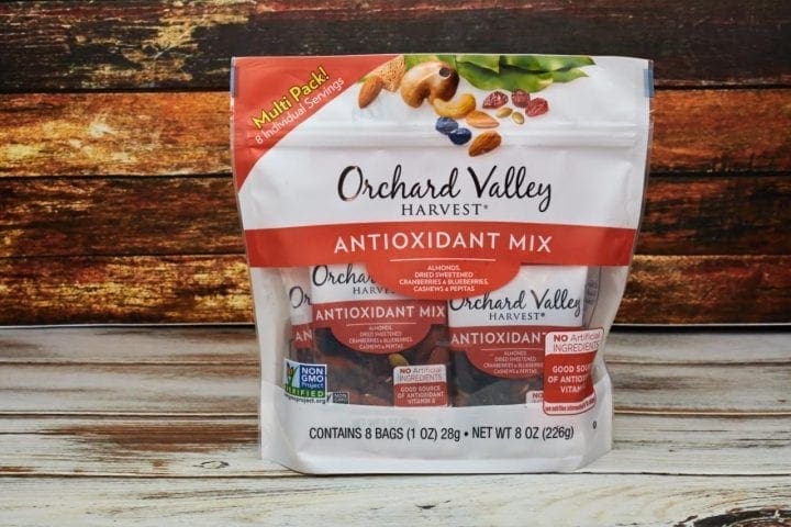 Orchard Valley Harvest Antioxidant and Omega-3 Wellness Mixes in Multi Pack Sizes #OVHsnacks