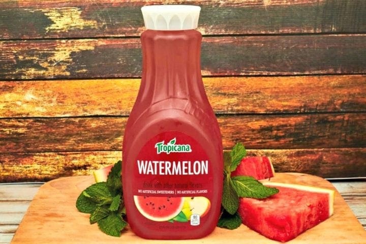 Watermelon Mojito Recipe with Tropicana Watermelon Premium Beverage