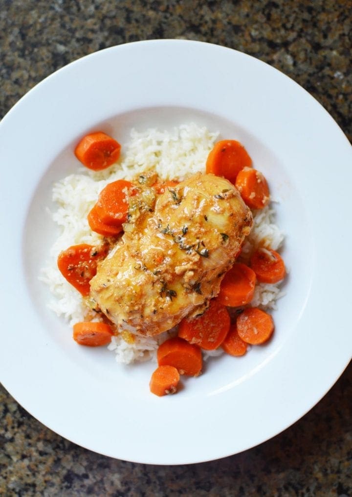 Instant Pot Chicken Recipe with Honey and Thyme