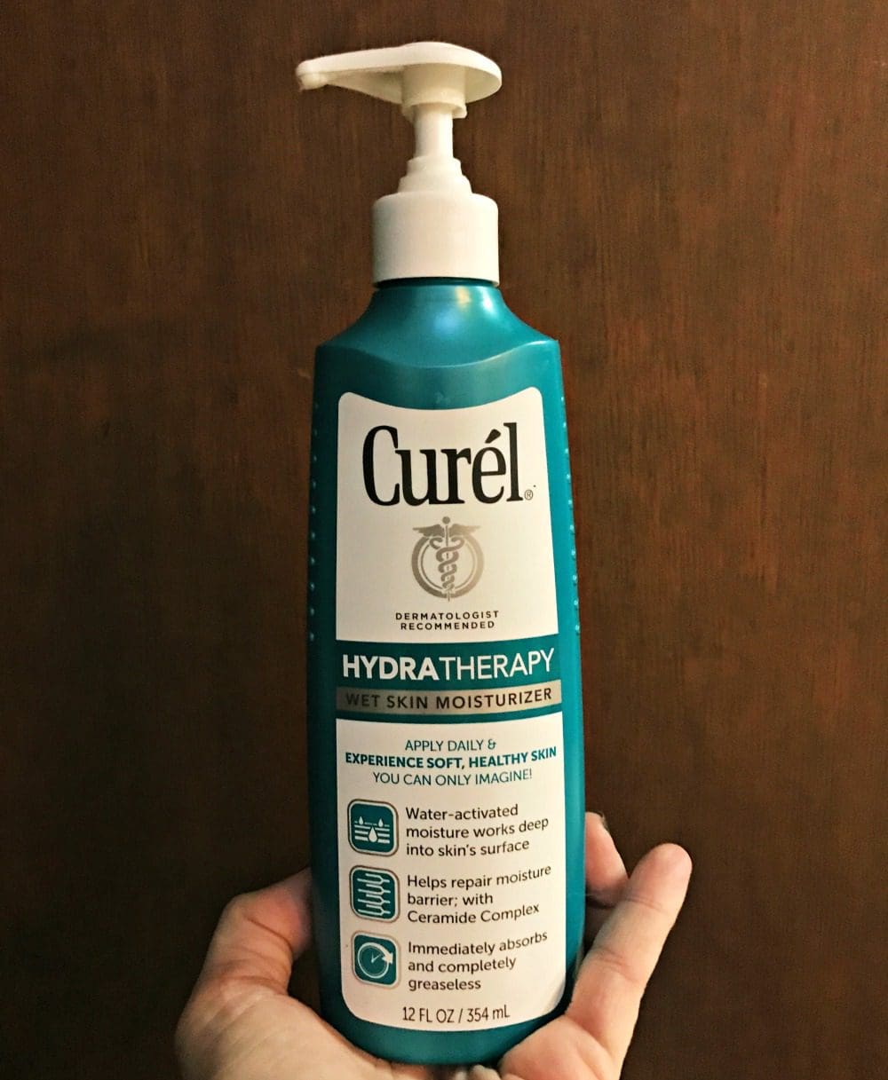 End Dry Skin with daily use of Curel Hydra Therapy Wet Skin Moisturizer