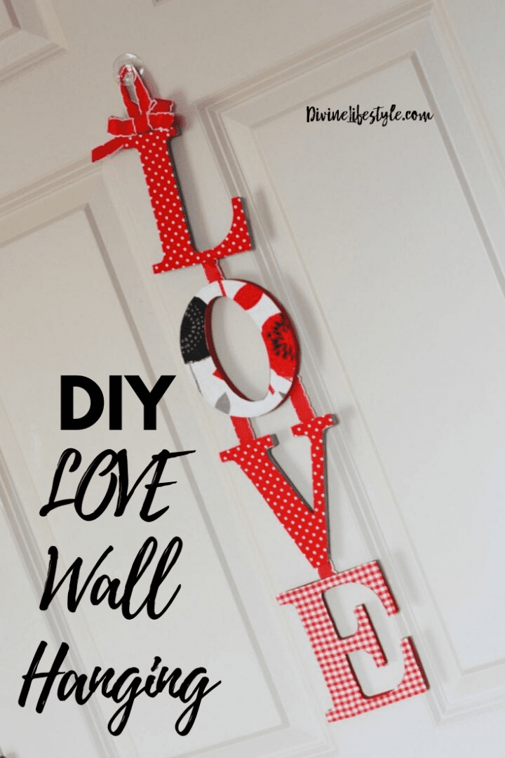 DIY LOVE Wall Hanging