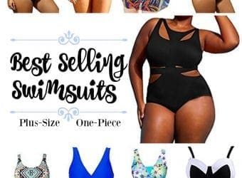 Best Selling Plus-Size One-Piece Swimsuits