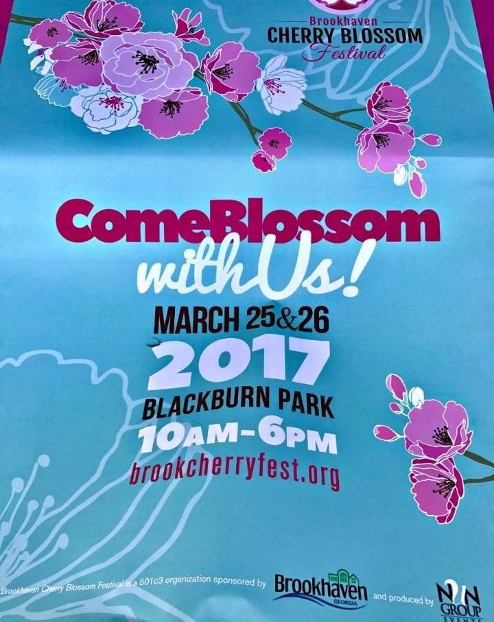 Brookhaven Georgia Cherry Blossom Festival #CherryFest17