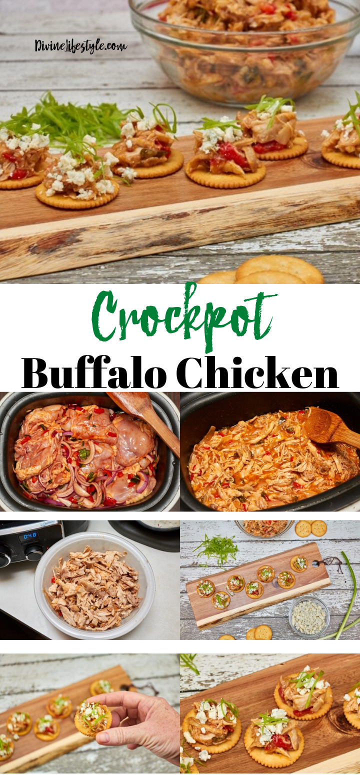 Crockpot Buffalo Chicken Dip Recipe