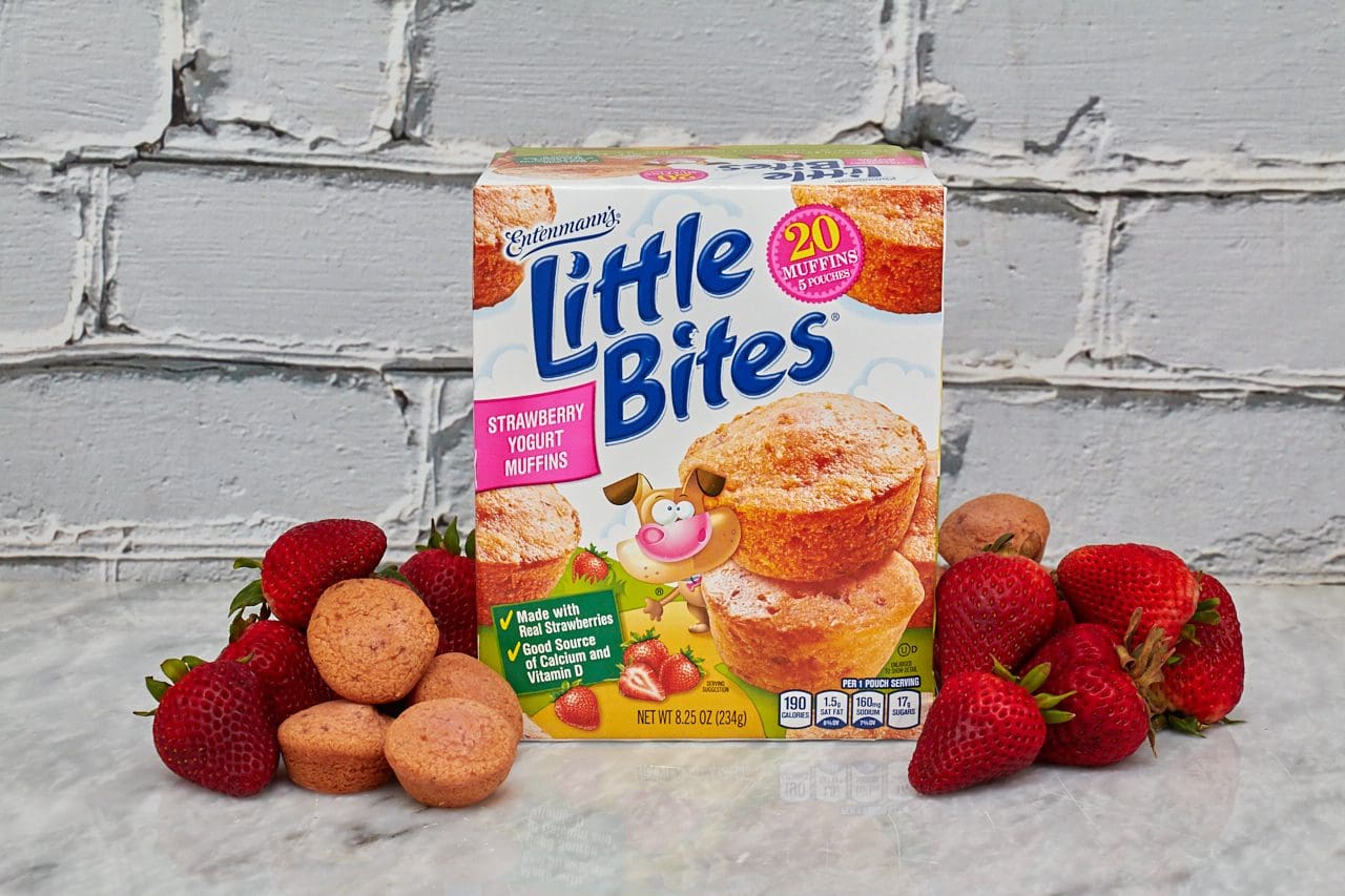 Entenmann’s Little Bites Strawberry Yogurt Muffins Parfait Recipe #LoveLittleBites