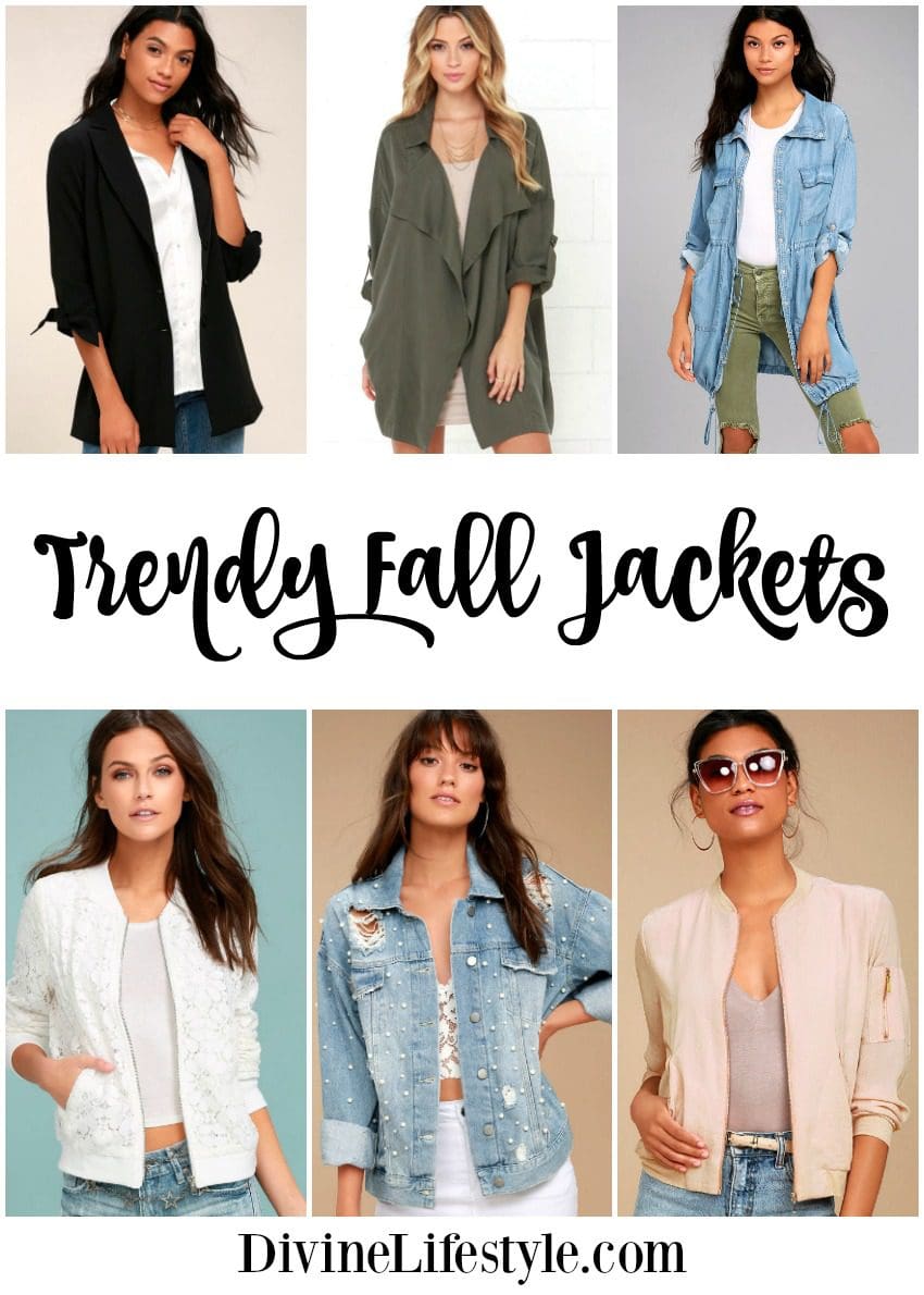 Trendy Fall Jackets for Women