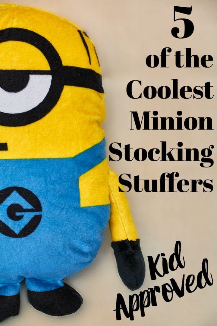 These kid-approved Minion stocking stuffers will excite any kid. 