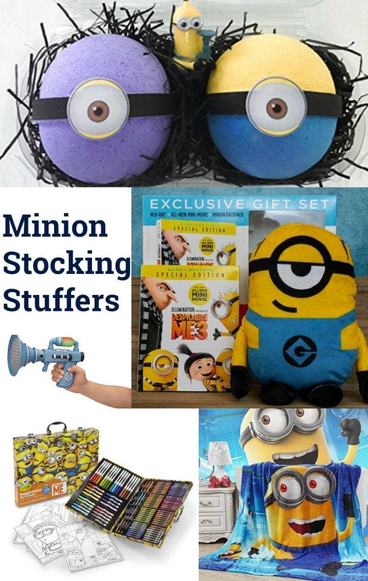 Check out all the cool Minion stocking stuffers you can find at Walmart. 