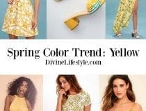 Yellow- Shop this Spring Color Trend