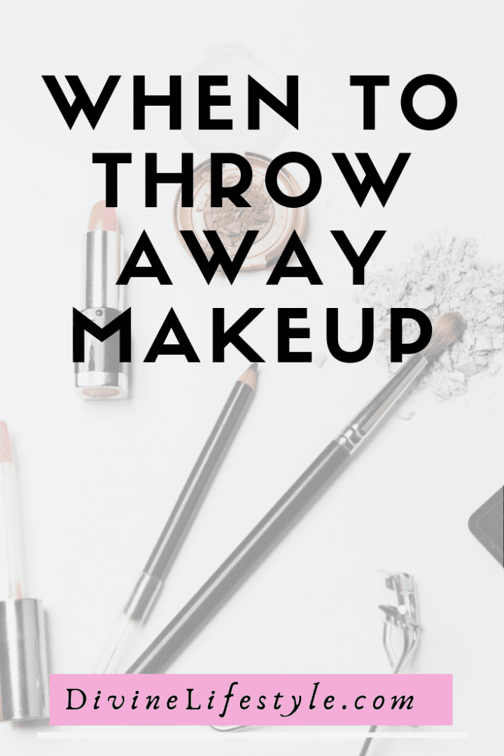 When to Throw Away Makeup