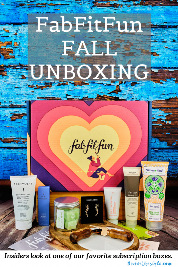 FabFitFun Reviews Fall Subscription Box Unboxing