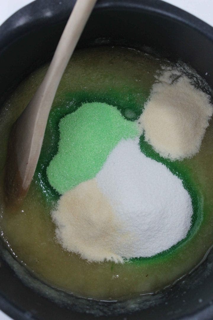Fun St Patricks Day Food Spearmint Clover Green Gumdrops