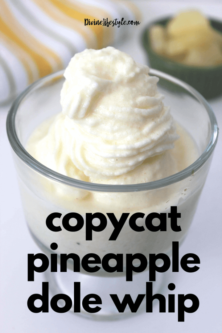 Copycat Disney Dole Whip Pineapple Recipe