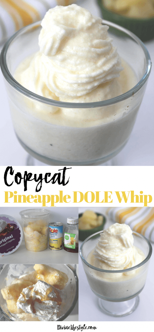 Copycat Disney Dole Whip Pineapple Recipe