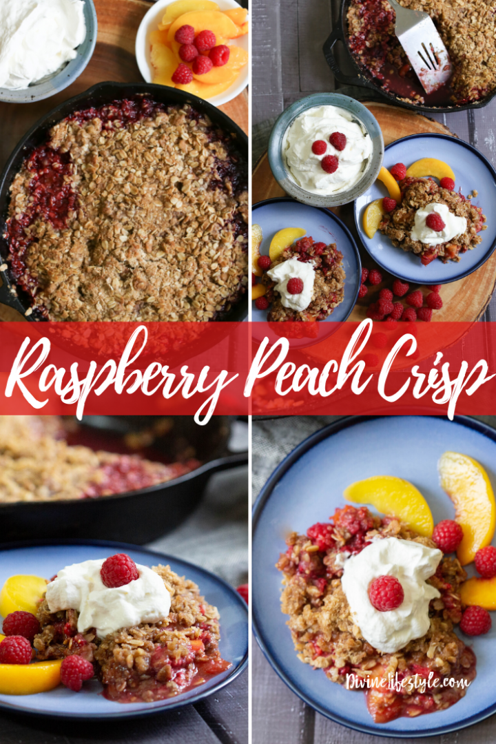 Raspberry Peach Crisp Recipe