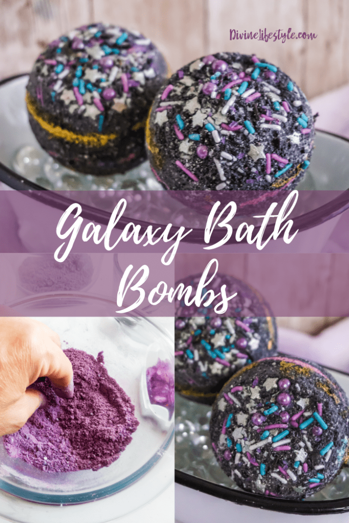 Galaxy Bath Bomb Recipe